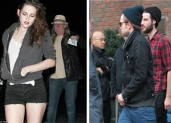 Robert đã bay về Los Angeles với Kristen