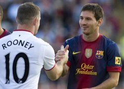 Rooney tiệm cận đẳng cấp Messi