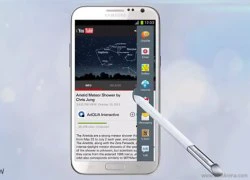 Samsung Galaxy Note II được cập nhật giúp tăng khả năng đa nhiệm