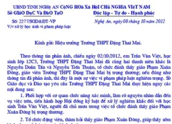 Sở GD&ĐT chỉ đạo vụ thầy giáo bị học sinh đánh trọng thương