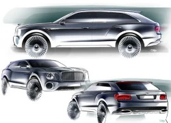 SUV siêu sang Bentley EXP 9 F được thiết kế lại