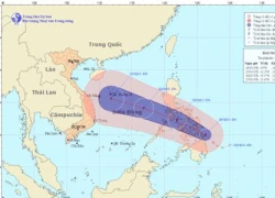 Tối mai 25.10, bão Sơn Tinh sẽ vào biển Đông