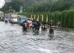 TP HCM ngập nặng, thợ lau bu-gi mặc sức 'chặt chém'