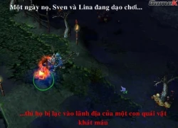 Truyện tranh DotA: Thiên tình sử của hiệp sĩ Sven và phù thủy Lina