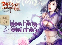 Võ Lâm Miễn Phí đón 20/10 với Hoa hồng và Giai nhân