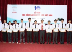 105 suất học bổng cho sinh viên