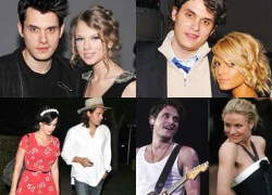 7 sao Hollywood là bạn gái của John Mayer