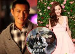 Angelababy sốc vì Huỳnh Hiểu Minh gãy chân