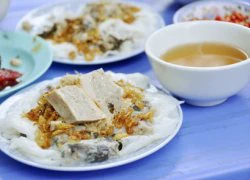 Bánh cuốn nấm tôm phố Bà Triệu