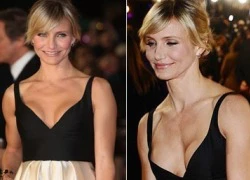 Cameron Diaz đã hết thời... ngực lép!