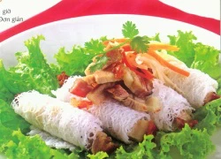 [Chế biến] - Bánh hỏi cuốn thịt heo nướng