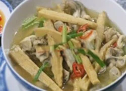 [Chế biến] &#8211; Canh măng nấu ếch