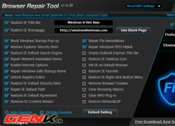 Công cụ sửa lỗi trình duyệt và thay đổi DNS nhanh chóng