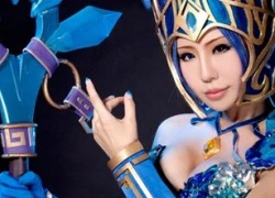 Cosplay Janna Chúa Tuyết trong LMHT cực duyên dáng.