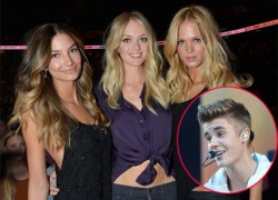 Dàn thiên thần nội y đi xem Justin Bieber hát