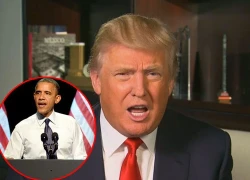 Donald Trump bức xúc vì Barack Obama tái đắc cử