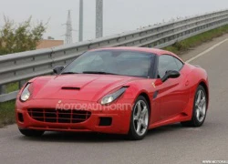 Ferrari California mới xuất hiện trên đường chạy thử