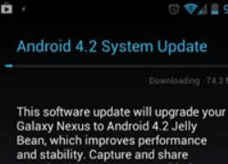 Galaxy Nexus cập nhật Android 4.2