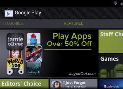 Google Play Store đã đuổi kịp App Store về số lượng ứng dụng