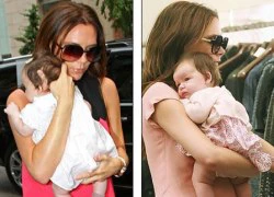 Harper Beckham vận 'hàng hiệu' từ nhỏ