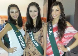 Hoàng Anh nhảy Gangnam Style cùng người đẹp Miss Earth