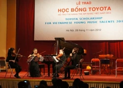 Học bổng hỗ trợ tài năng âm nhạc trẻ VN 2012