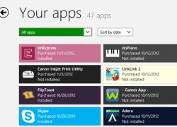 Kho ứng dụng Windows 8 đạt mốc 20.000