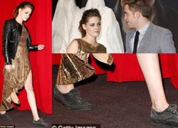 Kristen Stewart mệt mỏi với giày cao gót