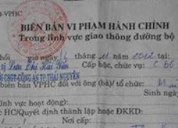 Lỗi "chính chủ": Lập biên bản chứ không phạt?