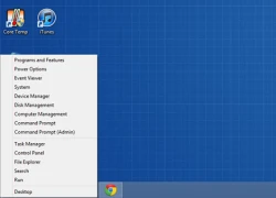 Menu truy cập nhanh "bí mật" trên Windows 8