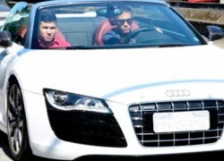 Neymar chi đậm cho Audi R8 Spyder