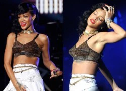 Rihanna chửi bới ban nhạc khi đang biểu diễn