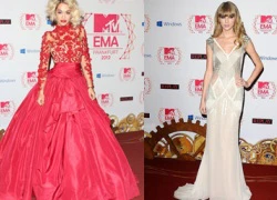 Rita Ora và Taylor Swift đọ dáng tại MTV EMAs