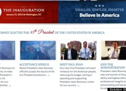 Romney làm sẵn website thắng cử tổng thống Mỹ