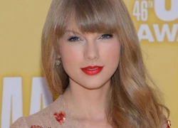 Taylor Swift quảng bá album &#8216;Red&#8217; bằng sắc đỏ