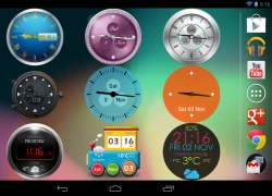 Thêm lựa chọn widget đồng hồ đẹp cho Android