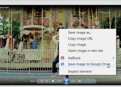 Thủ thuật lưu trữ nhanh hình ảnh, âm thanh và video về Google Drive