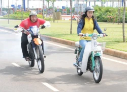 Vĩnh Thuyên Kim thách Hiếu Hiền... đua xe