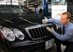 Xe Maybach được chăm sóc đặc biệt tại Việt Nam