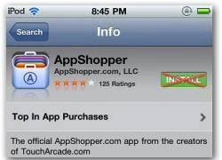 AppShopper bị gỡ khỏi App Store