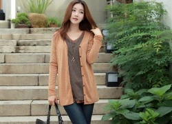 Cardigan: Xì tai không thể thiếu trong ngày đông lạnh