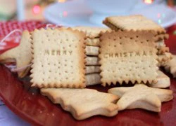 [Chế biến] - Bánh quy bơ quế Merry Christmas