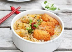 [Chế biến] - Bún chả tôm