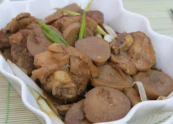 [Chế biến] - Thịt gà kho nấm