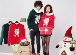 'Couple' dễ thương mùa Noel