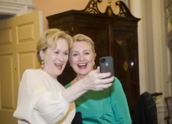 Hillary Clinton tạo dáng cùng Meryl Streep