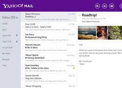 Hướng dẫn sử dụng ứng dụng Yahoo Mail trên Windows 8