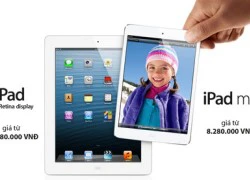 iPad Mini và iPad màn hình Retina chính thức lên kệ tại iCenter