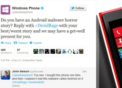 Microsoft tặng quà cho người &#8216;nói xấu&#8217; Android