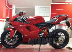 Mô tô &#8216;hàng hiệu&#8217; Ducati 848 EVO 2013 đầu tiên về Hà Nội